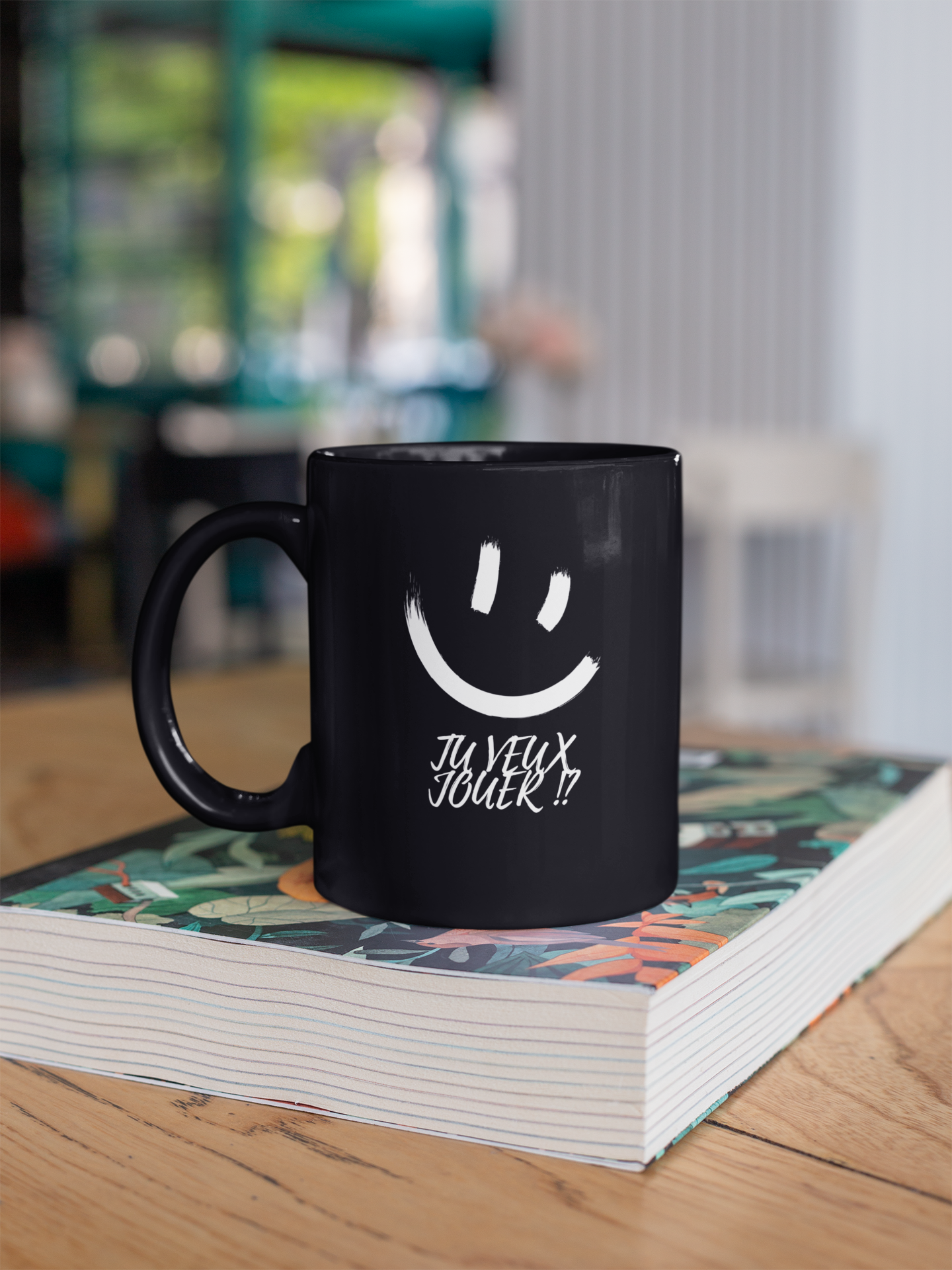 Mug Smiley Malicieux : Prêt à Jouer?