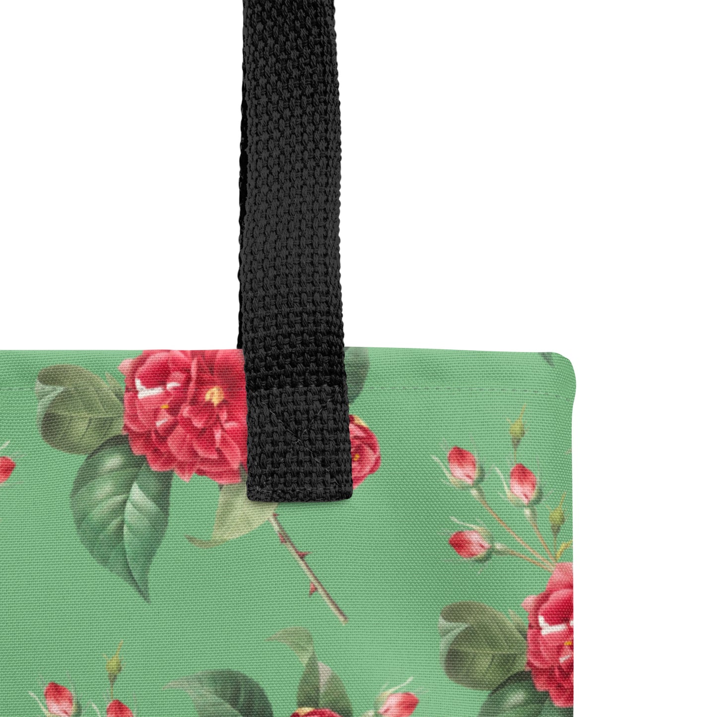 Tote Bag Large "Fleur Élégante"