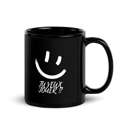 Mug Smiley Malicieux : Prêt à Jouer?