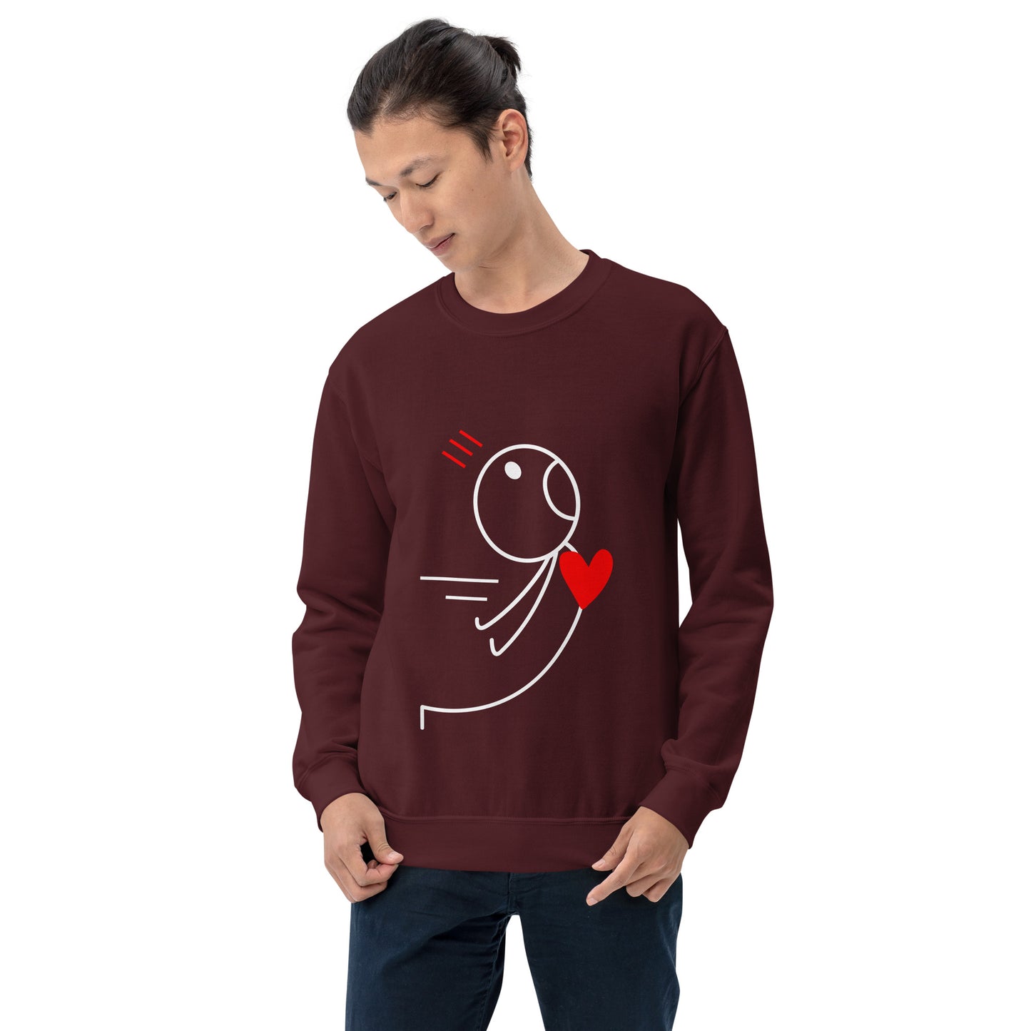 Sweat Homme 'Attrapé par l'Amour