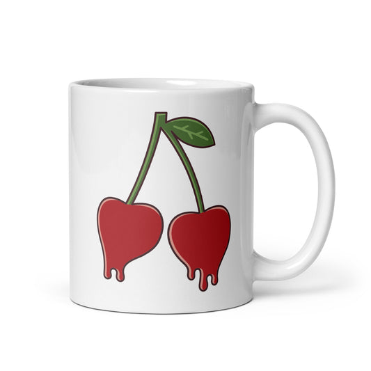 Mug "Café Cerise Éclatant"